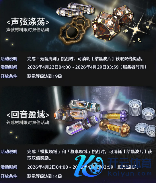 鸣潮4月大事件一览！下半版块更新在即！3.3版块前瞻时分基本细则！